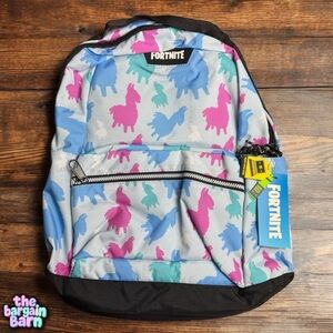 Fortnite NWT Blue & Pink Unisex Multiplier 2.0 Laptop Backpack
